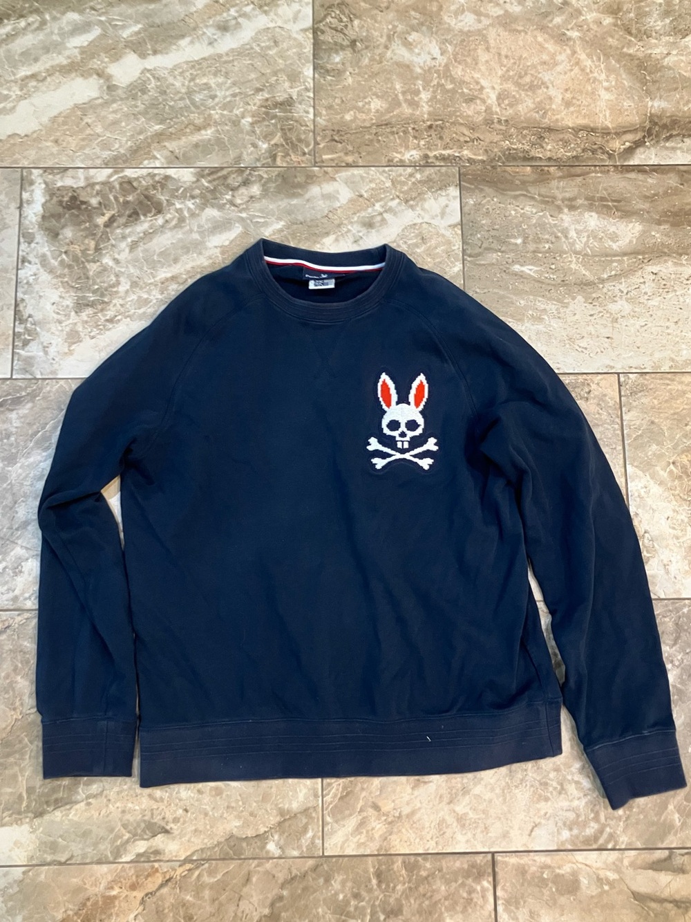 Psycho Bunny Navy Blue sweatshirt